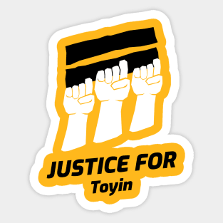 Justice For Toyin, Oluwatoyin Salau Sticker